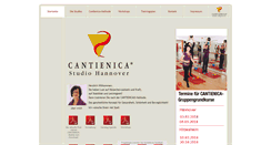 Desktop Screenshot of cantienica-hannover.de